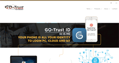 Desktop Screenshot of go-trust.com